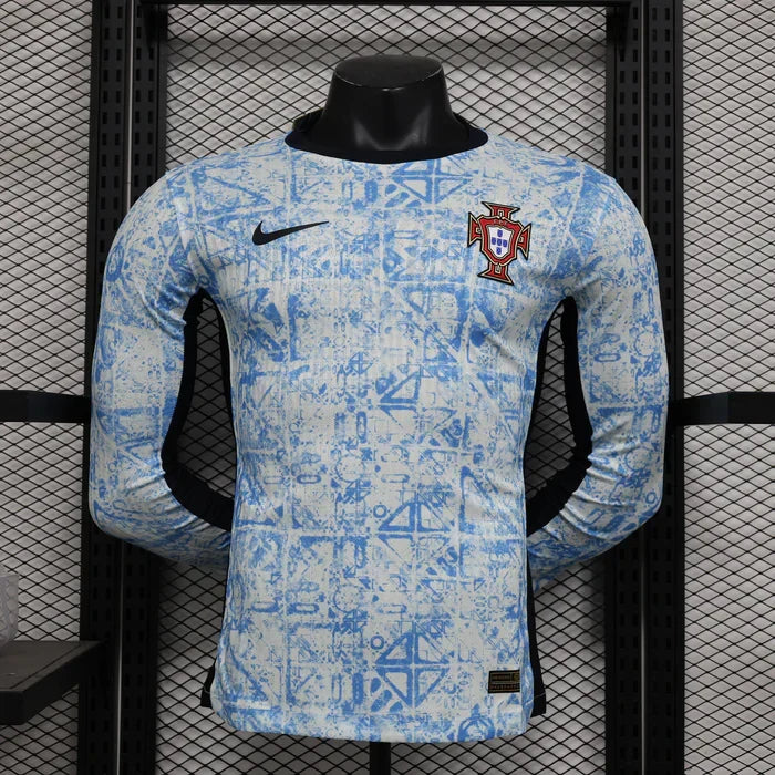 Portogallo Kit Trasferta Maniche Lunghe 2024/2025