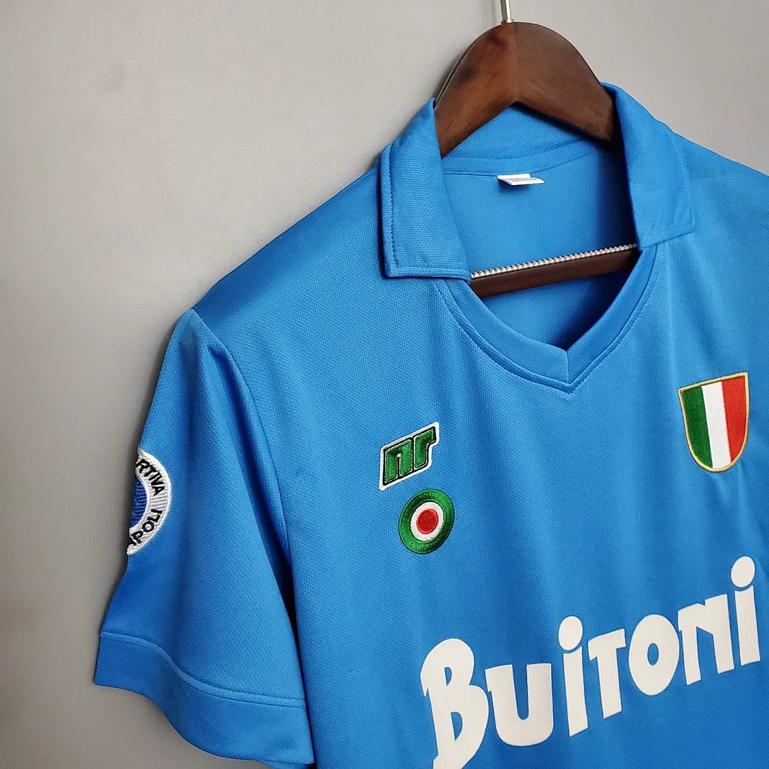Maillot de foot domicile rétro Naples 1987/1988