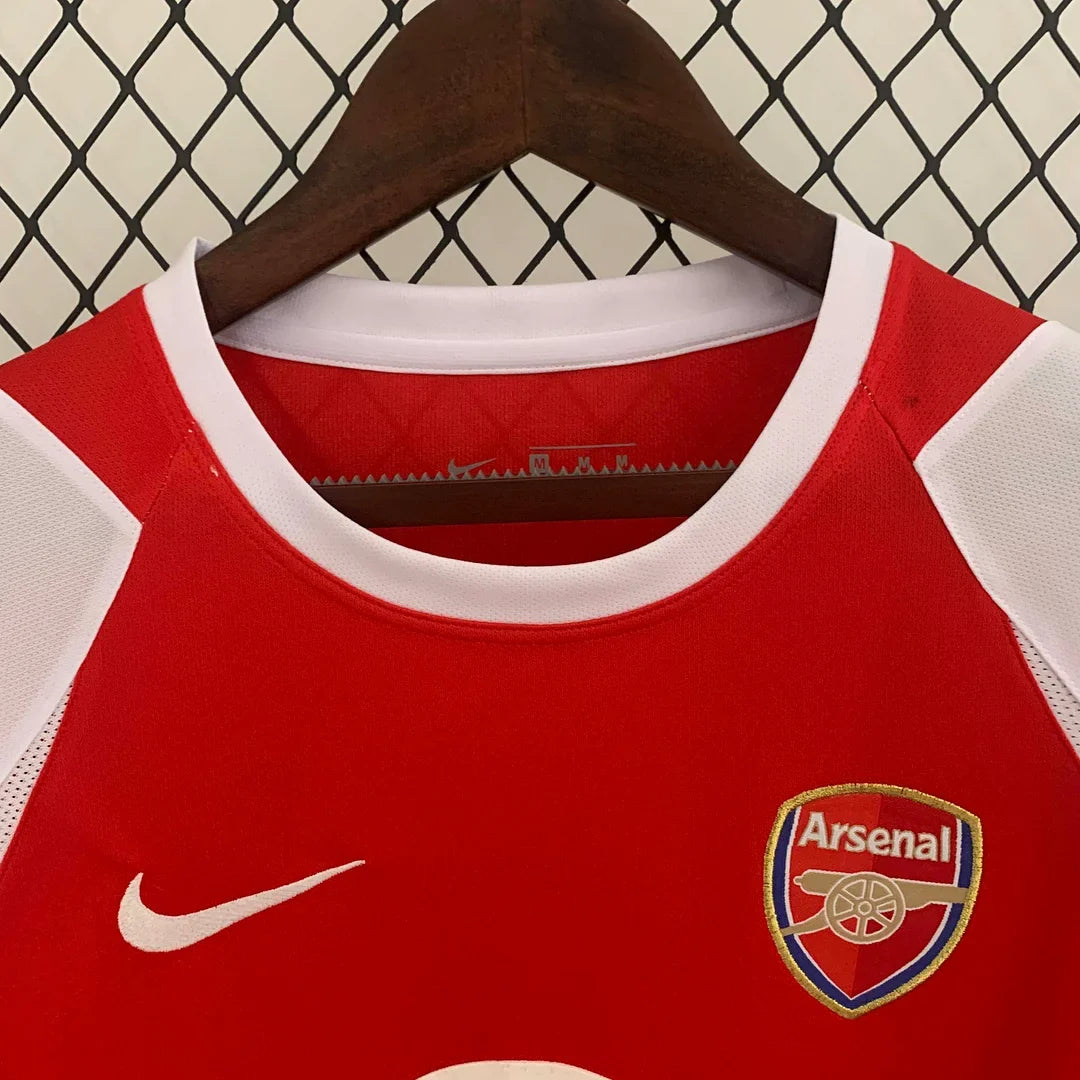 Maglia retrò Arsenal Home manica lunga 2003-2004