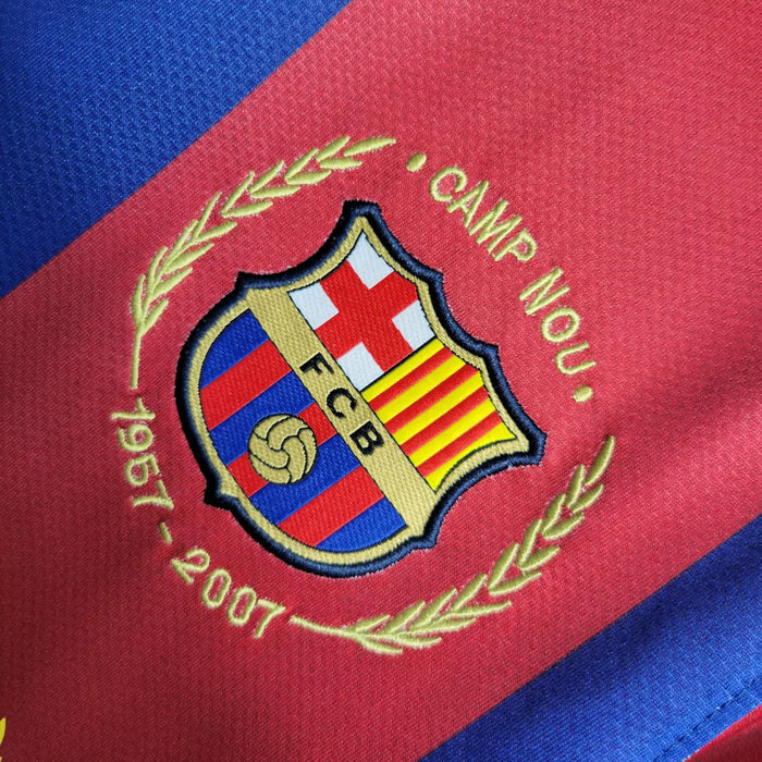 Maglia Barcellona Retro 2007-2008 Home