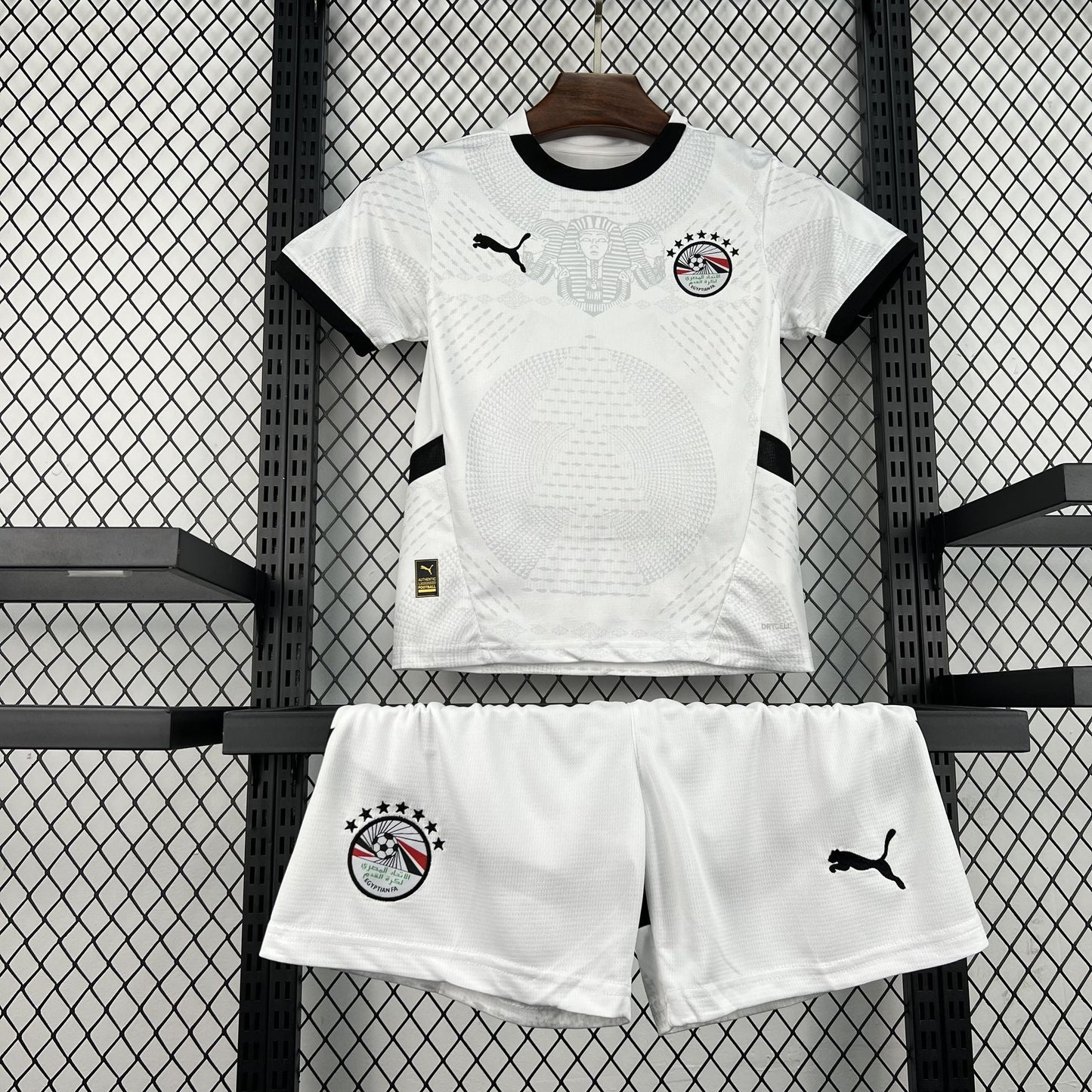 Kit Coppa del Mondo Egitto 2026 da trasferta taglia bambino