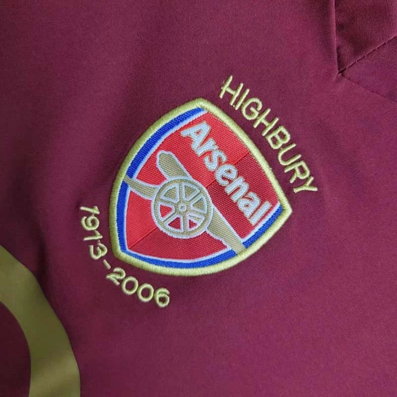 Maillot Domicile Arsenal Rétro 2005/2006 Taille Enfant