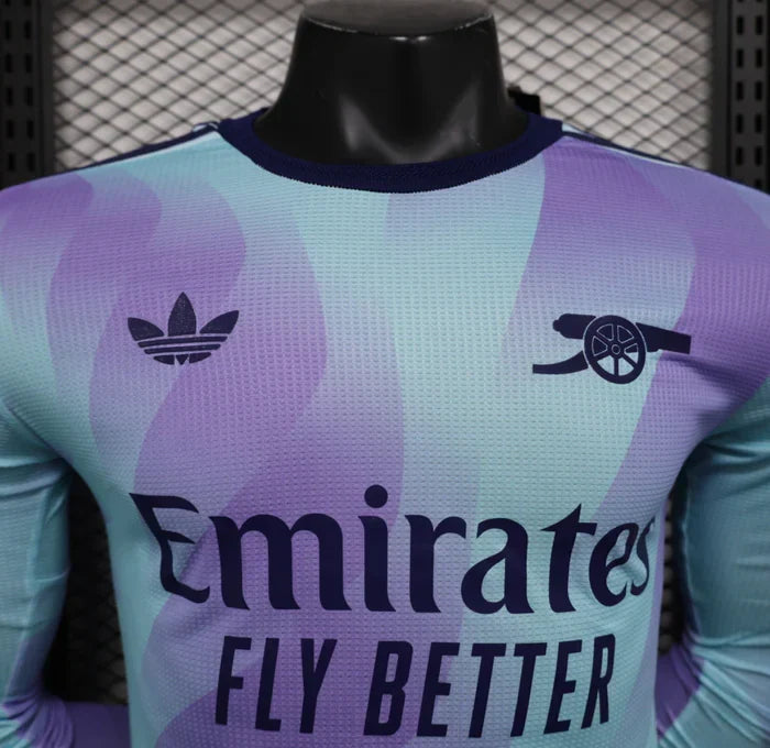 Arsenal Kit Terza Maglia Manica Lunga 2024/2025