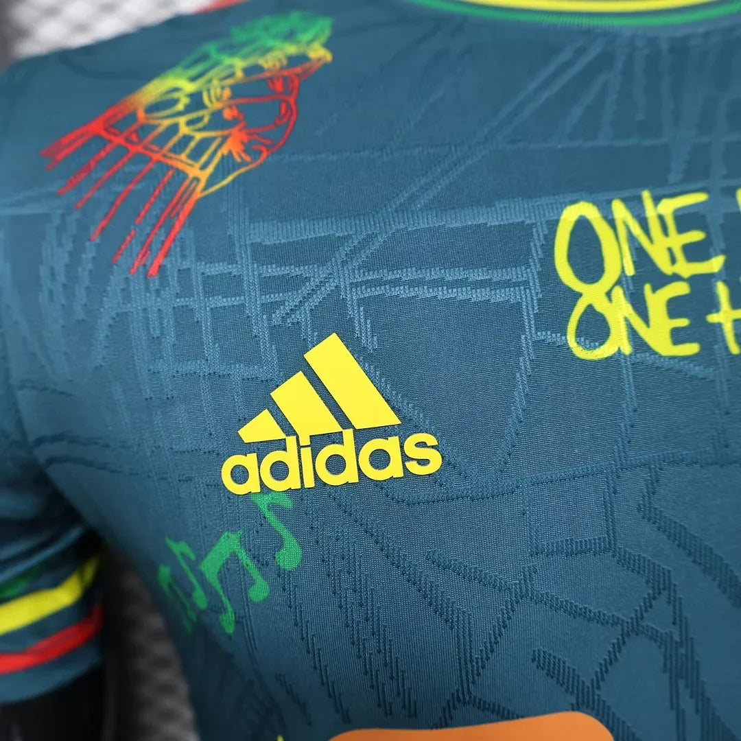 Maillot vert "Bob Marley" en édition limitée de l'Ajax