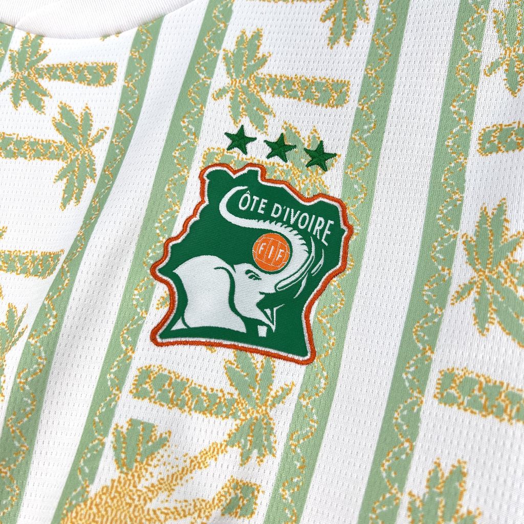 Versione Fan della Maglia da Trasferta della Costa d'Avorio per la Coppa del Mondo 2026