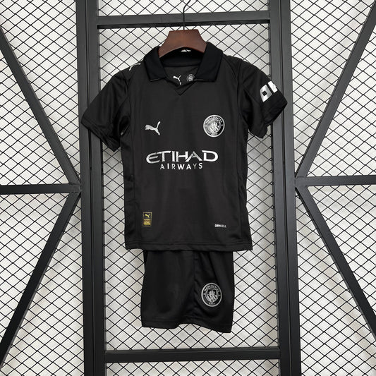 Kit Trasferta Manchester City 2025/2026 per Bambini
