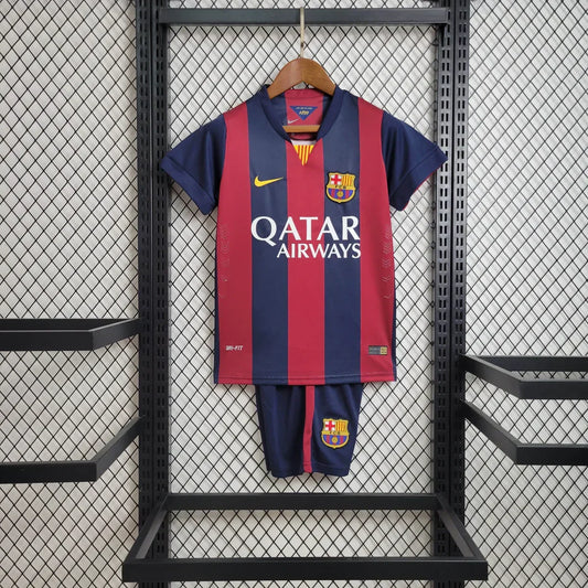 Maglia Home Barcellona retrò 2014/2015 Taglia Bambino