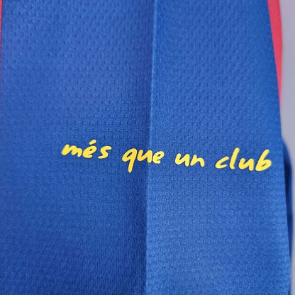 Maglia retrò FC Barcelona Home 2010-2011 a maniche lunghe