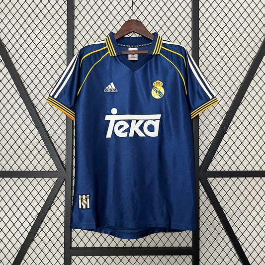 Maillot de foot vintage Real Madrid Troisième extérieur 1998/2000