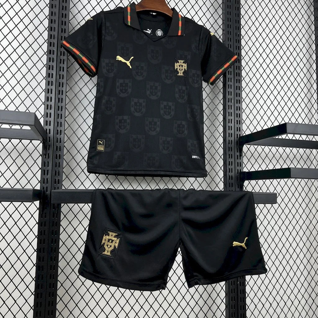 Portogallo "Pantera Nera" Maglia Edizione Limitata Taglia Bambino