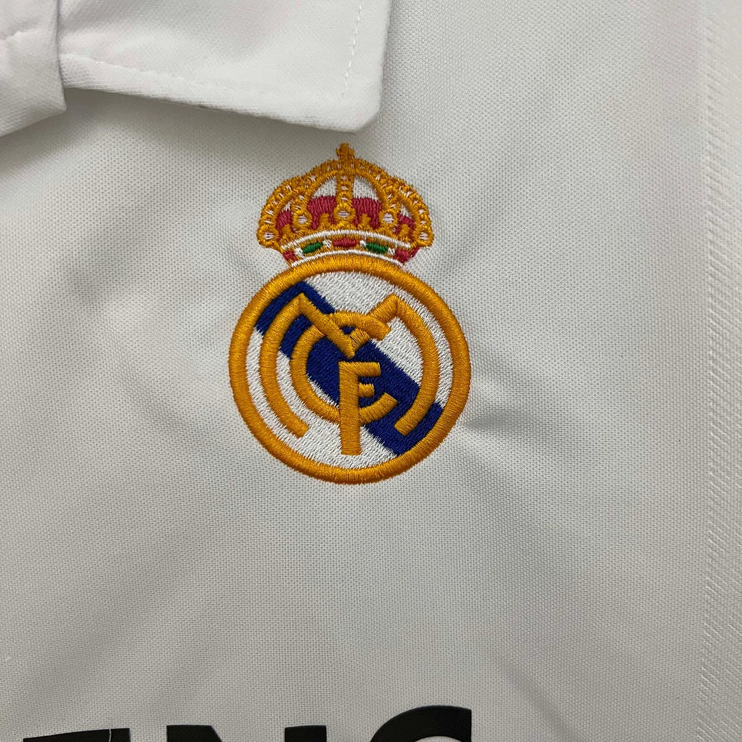 2002-2003 Retro Real Madrid Home Jersey