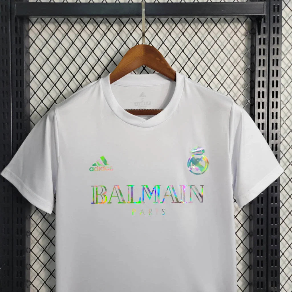 Maillot "Balmain" Blanc Édition Limitée Real Madrid