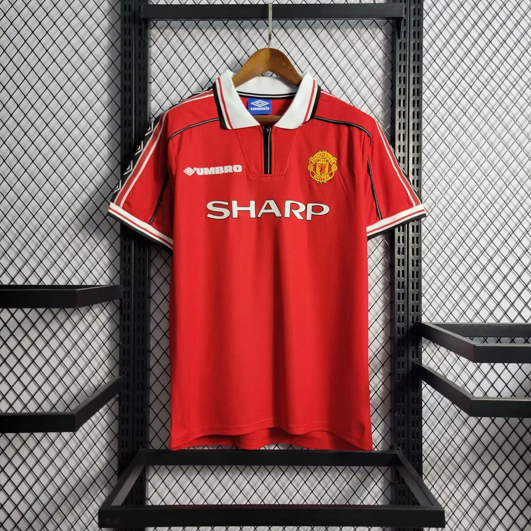 Maillot rétro domicile Manchester United 1998/1999