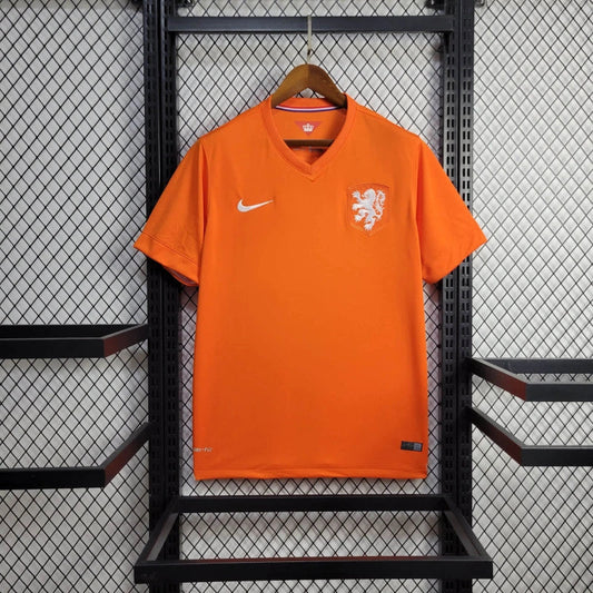 Maglia retrò Olanda Home 2014