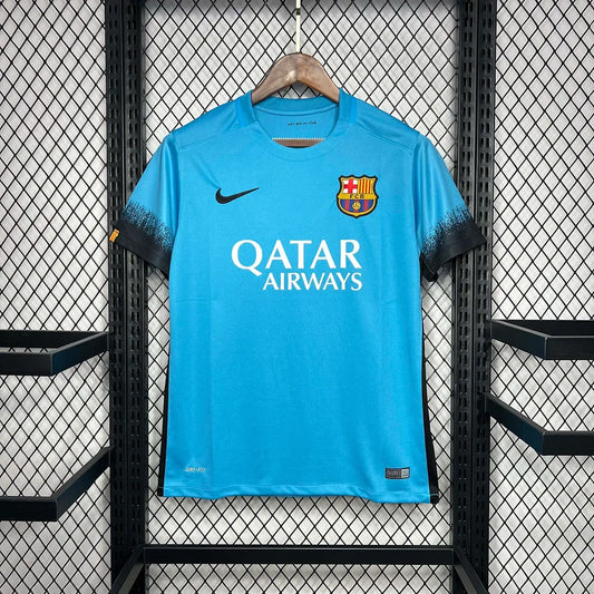 Maglia Barcellona Terza Divisa 2015-2016 Retro