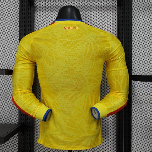 Maglia Gara Versione Giocatore Manica Lunga Colombia Mondiale 2026