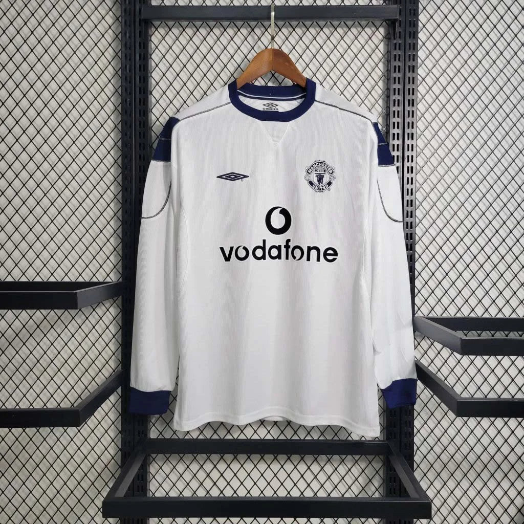 2000/2001 Retro Manchester United Trasferta Maniche Lunghe