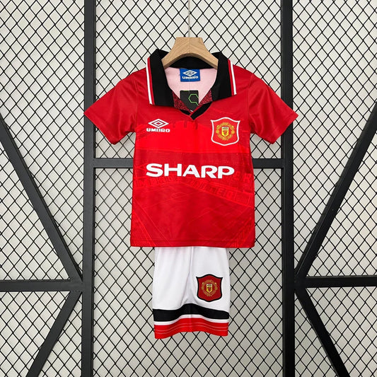 Maglia Manchester United Retro Casa 1994/1996 Taglia Bambino