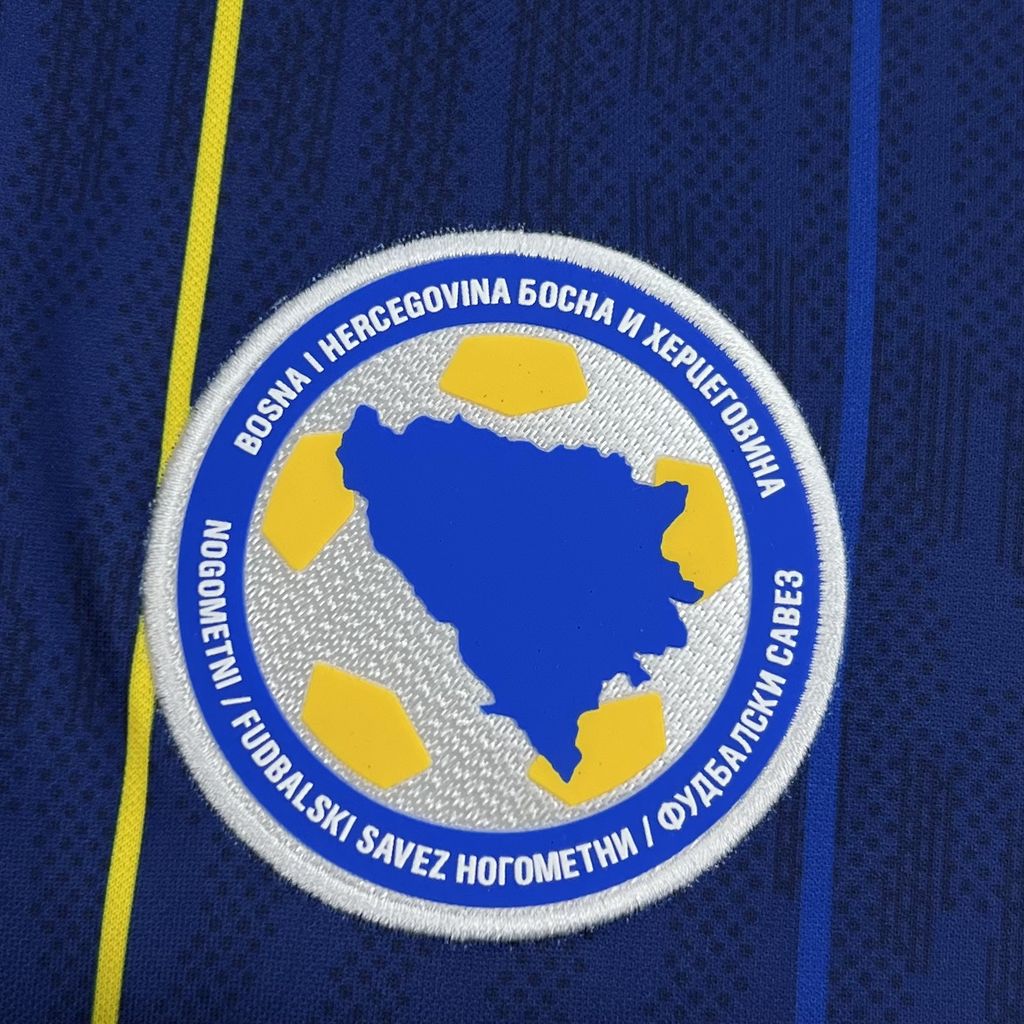 2026 Bosnia Home Maglia Mondiale Versione Tifoso