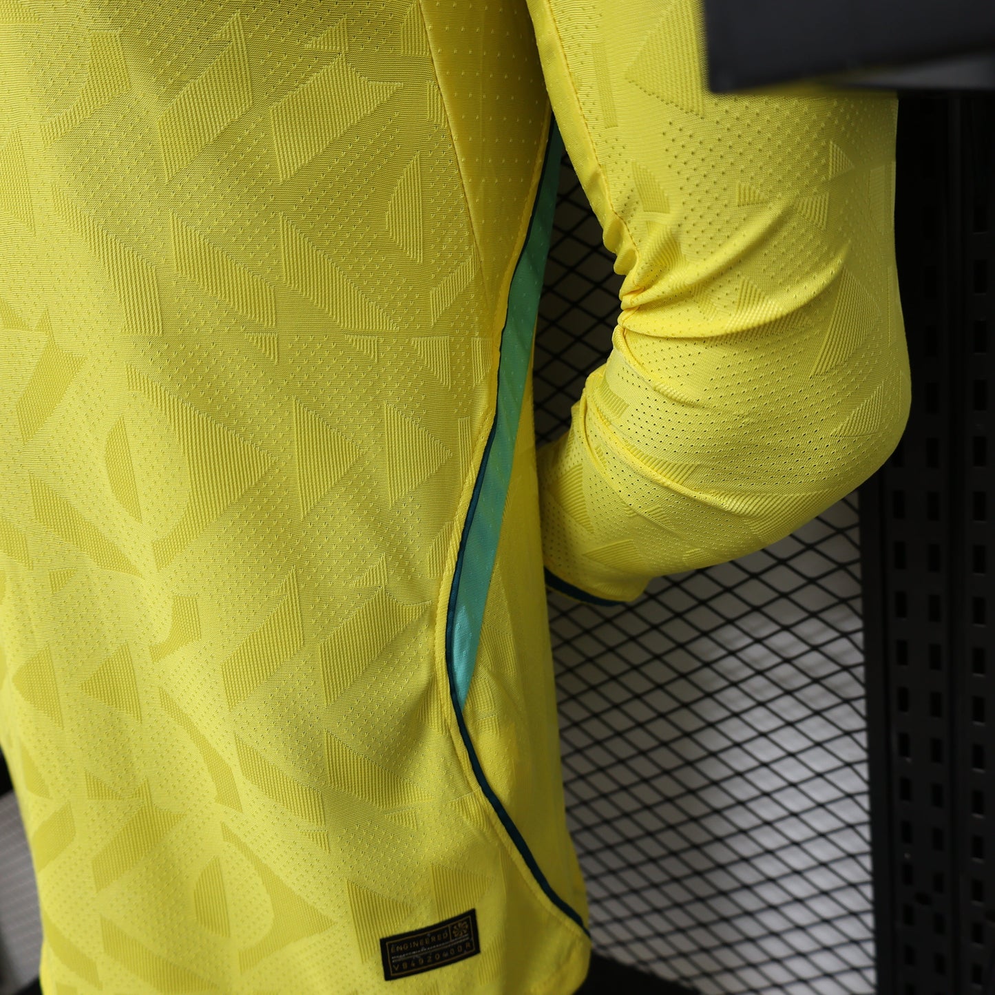 Maillot domicile manches longues version joueur Brésil Coupe du Monde 2026