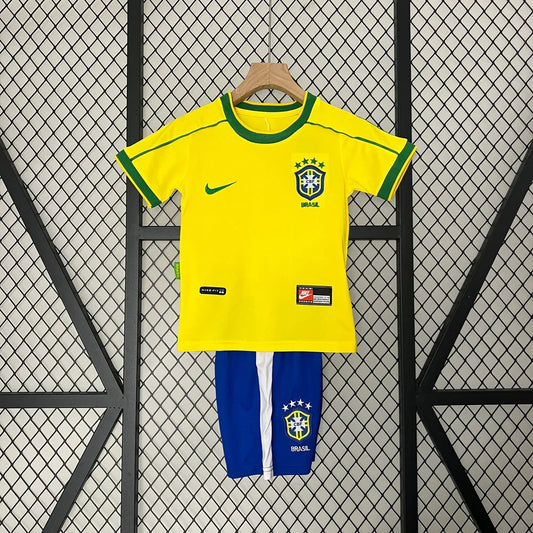 Maglia Brasile 1988 Home Taglia Bambino