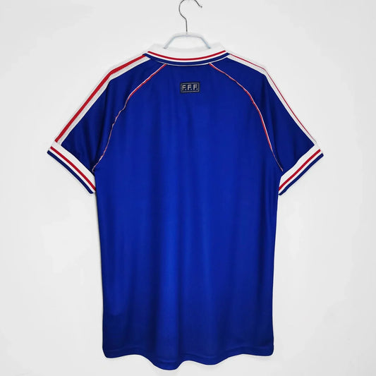 Maglia Francia Rétro Coppa del Mondo 1998 in Casa