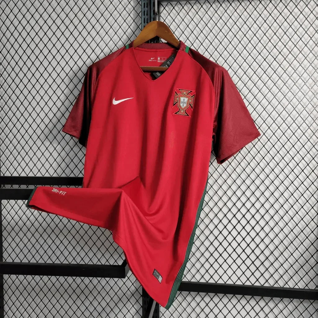 2016 Retro Portugal Home Jersey