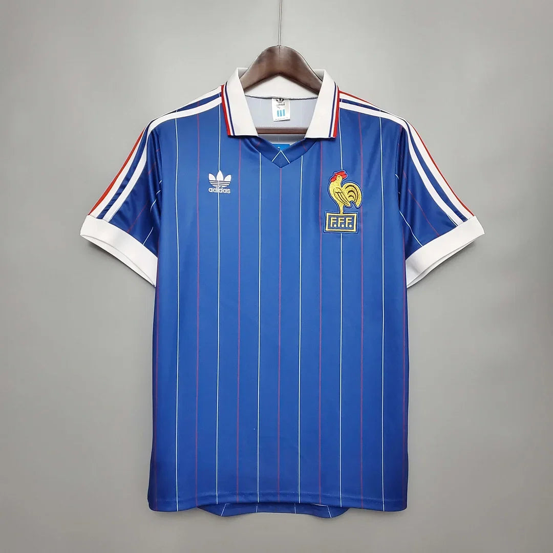 1982 Retro France Home Jersey