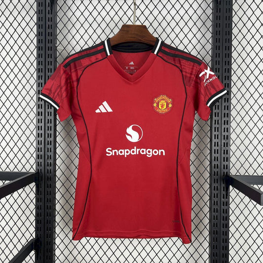 2025/2026 Manchester United Home Donna