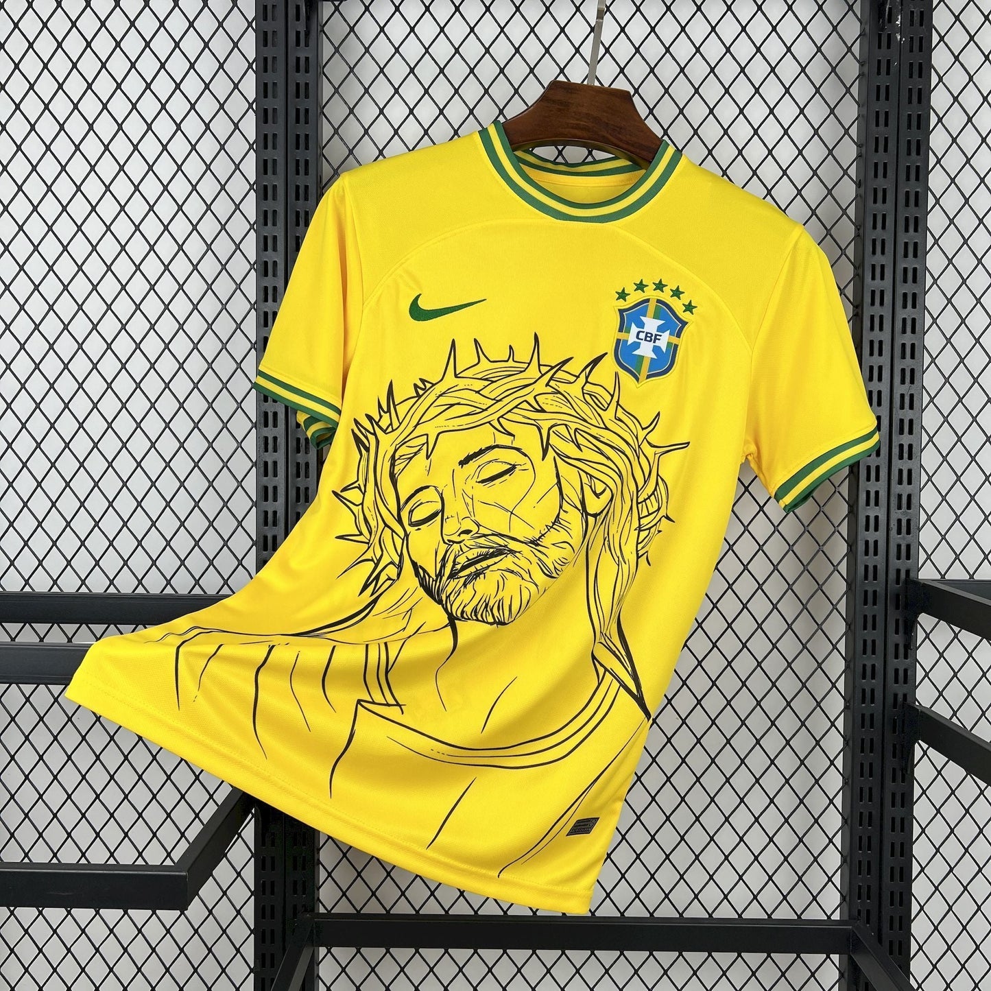 Maillot en édition limitée Brésil « Cristo Canarinho »