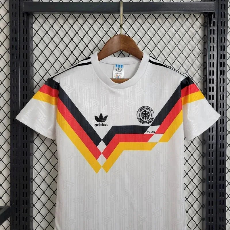 Maillot domicile Rétro Allemagne 1990 Taille Enfant