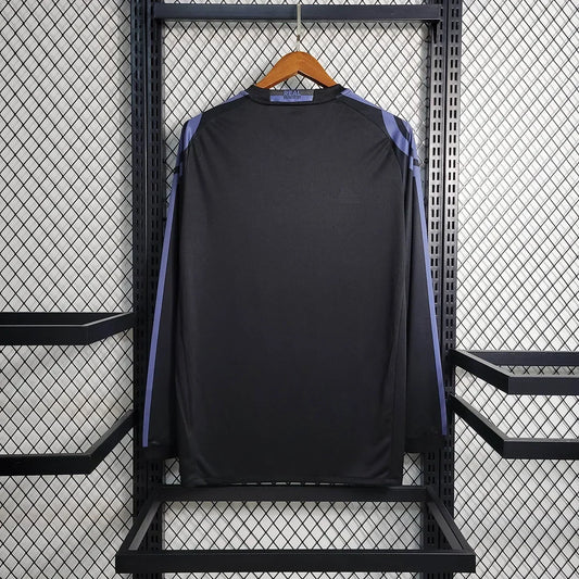 2015/2016 Maillot Rétro Real Madrid Troisième Extérieur Manches Longues