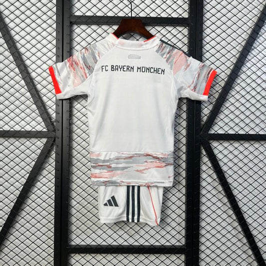 2025/2026 Bayern Monaco Trasferta Kit Taglia per Bambini