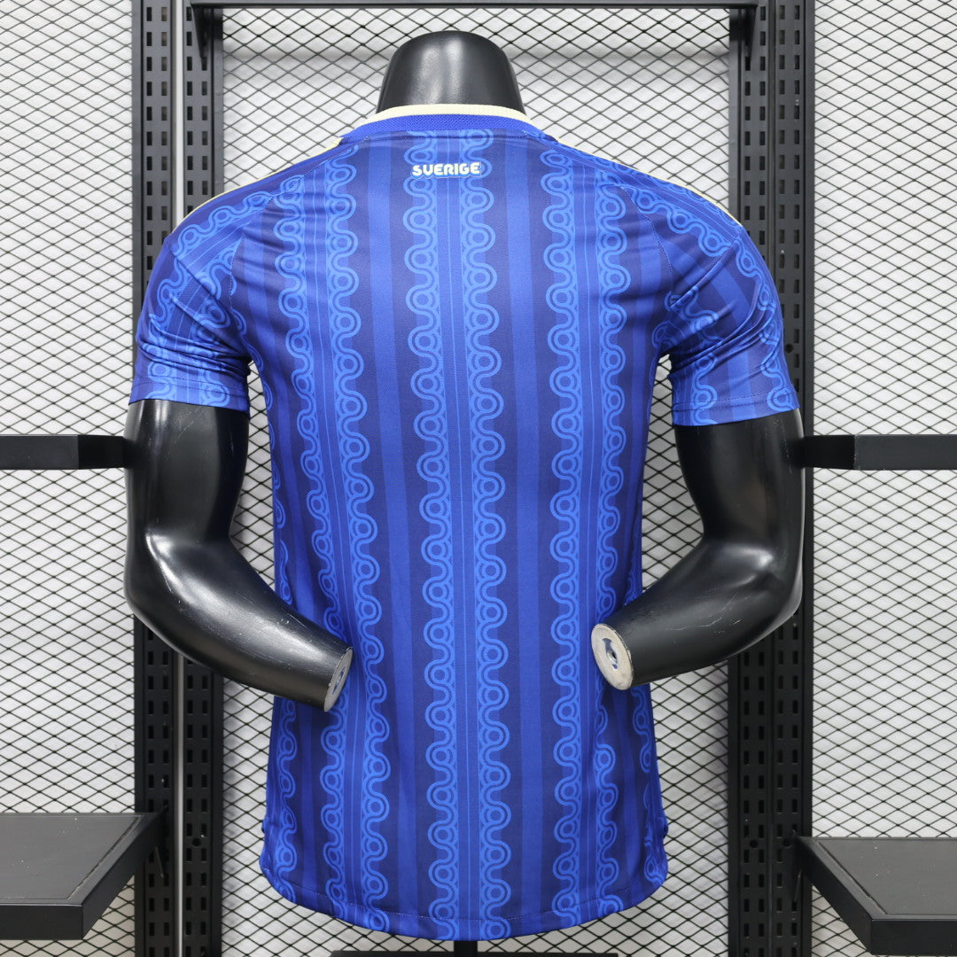 Maglia Svezia Trasferta Mondiali 2026 Versione Giocatore