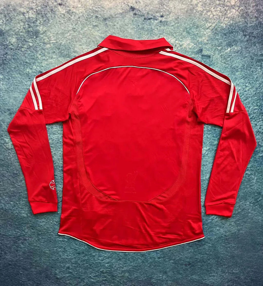 Maillot domicile rétro de Liverpool à manches longues 2006-2007