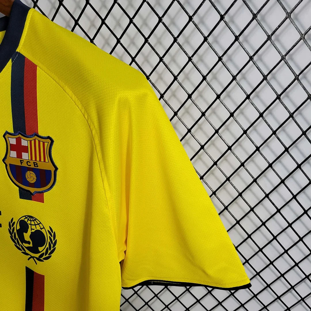 Maglia da trasferta del Barcellona del 2008-2009 in stile retrò