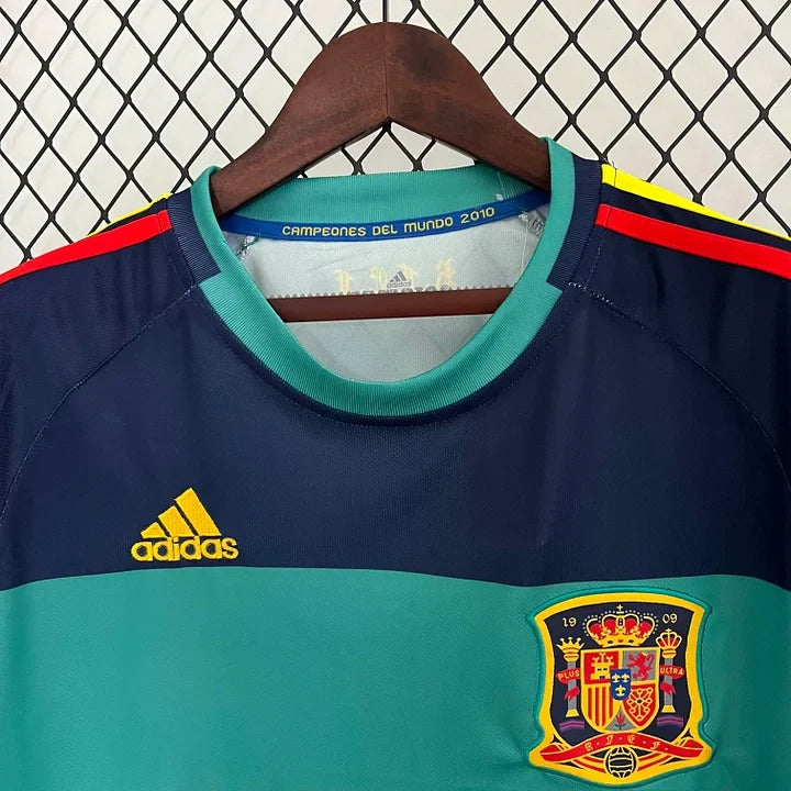 Maglia da portiere Spagna retro 2010