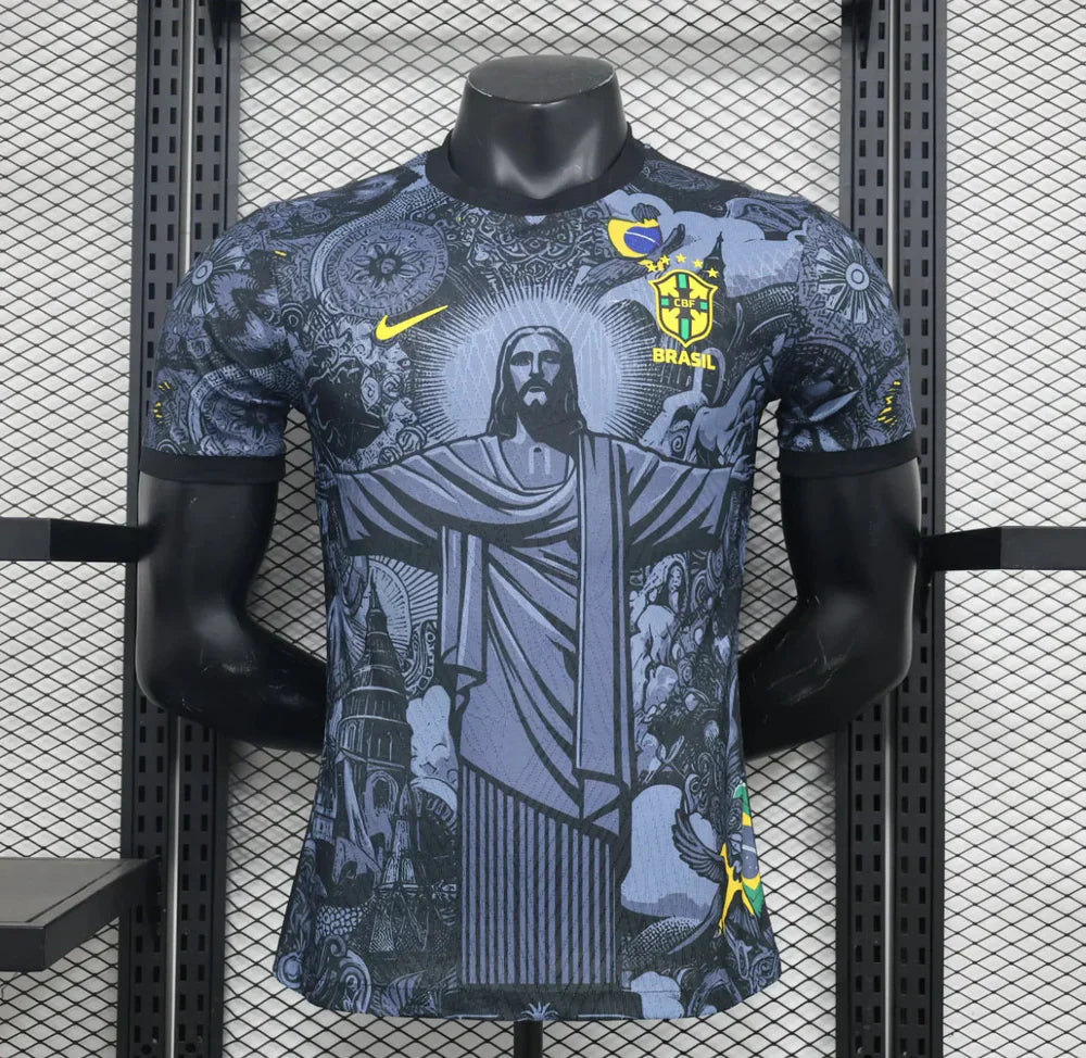 Brazil "Jesus" Limited Jersey Player Version