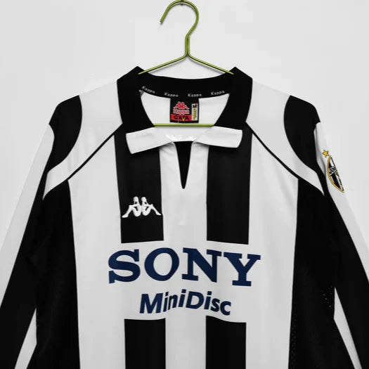 Maglia Home Retrò Juventus 1997-1998 Maniche Lunghe