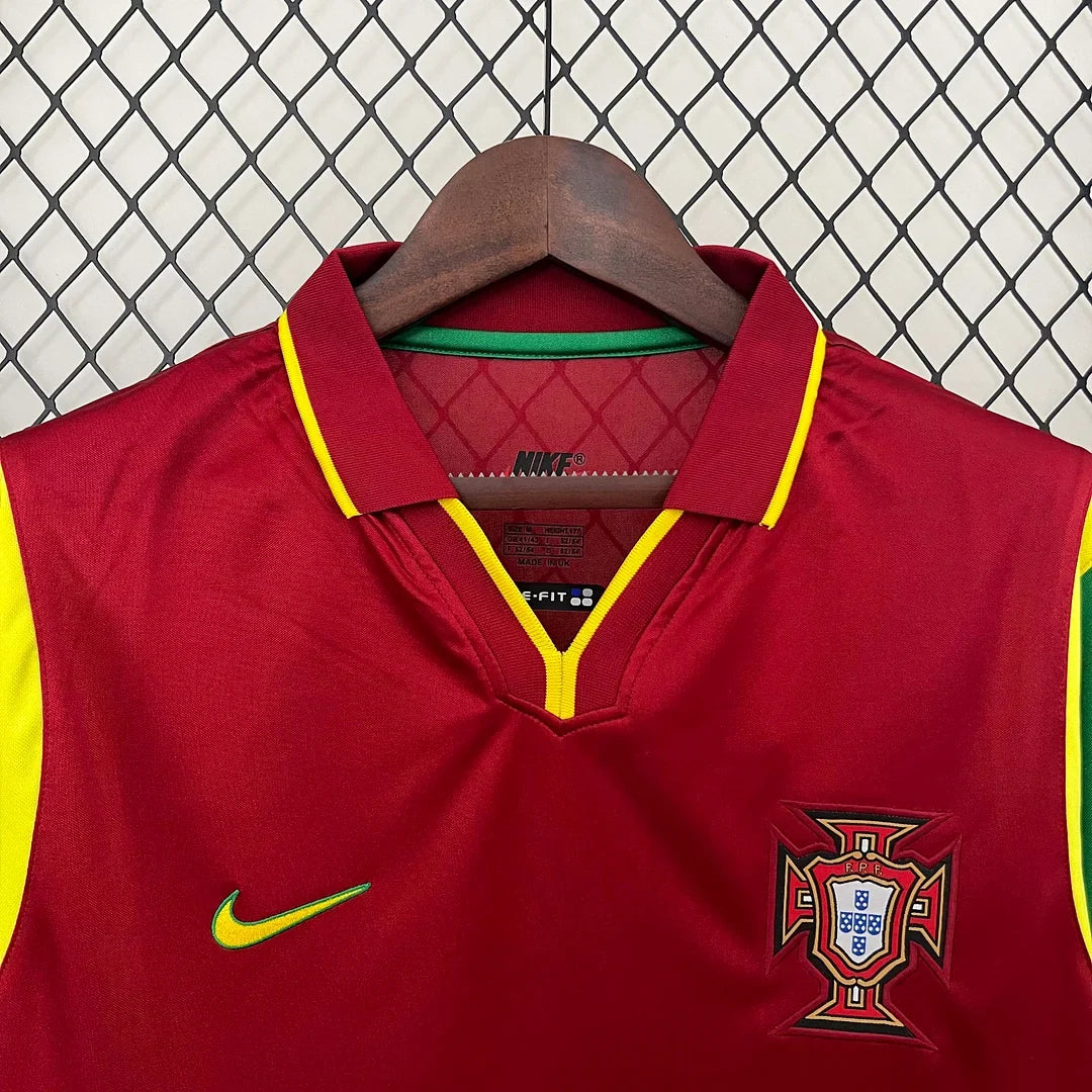 1998 Retro Portugal Home Jersey