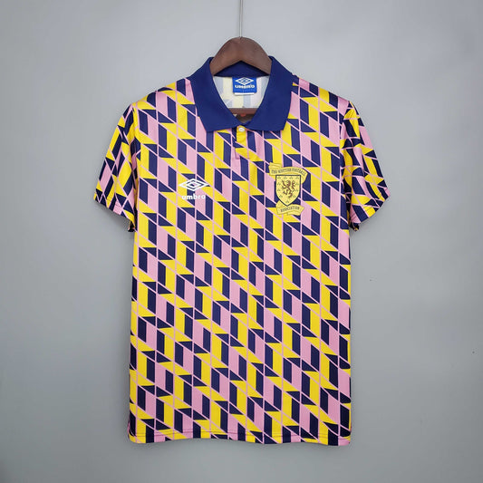 Maglia da trasferta retrò Scozia Terza 1988-1989