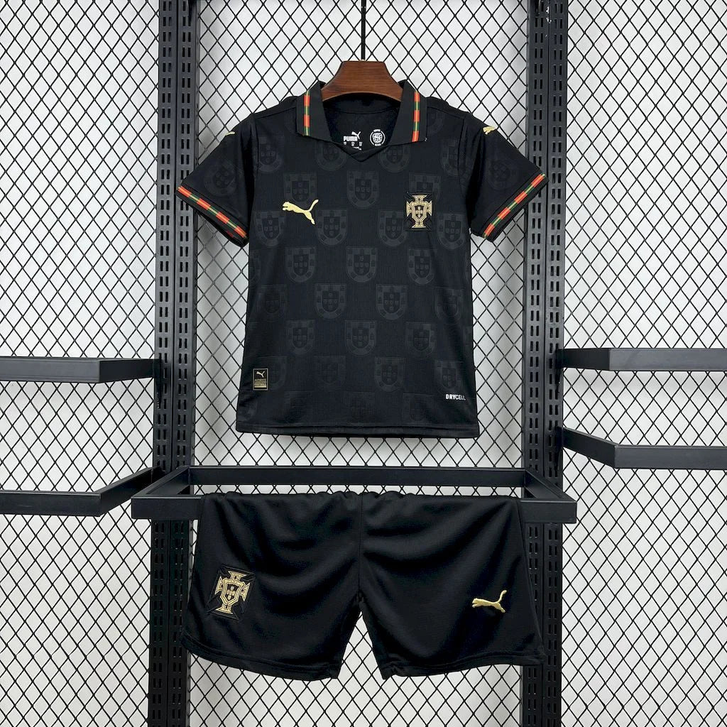 Portogallo "Pantera Nera" Maglia Edizione Limitata Taglia Bambino