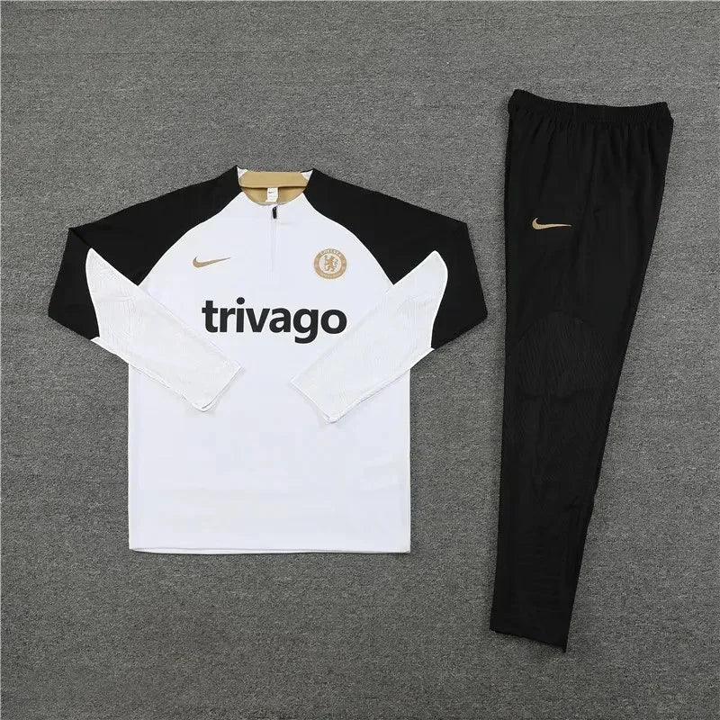 Survêtement Chelsea blanc et noir