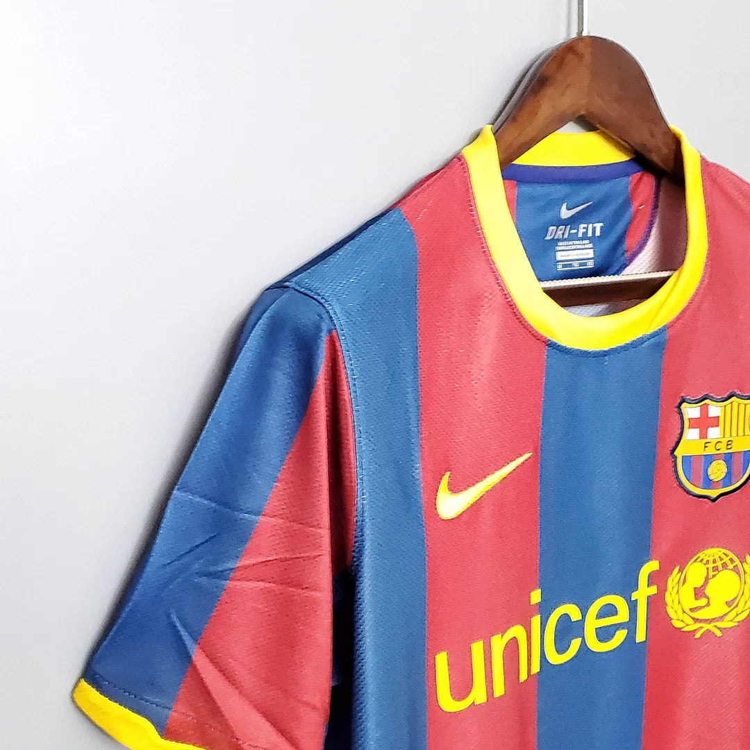 2010-2011 Retro Barcelona Home Jersey