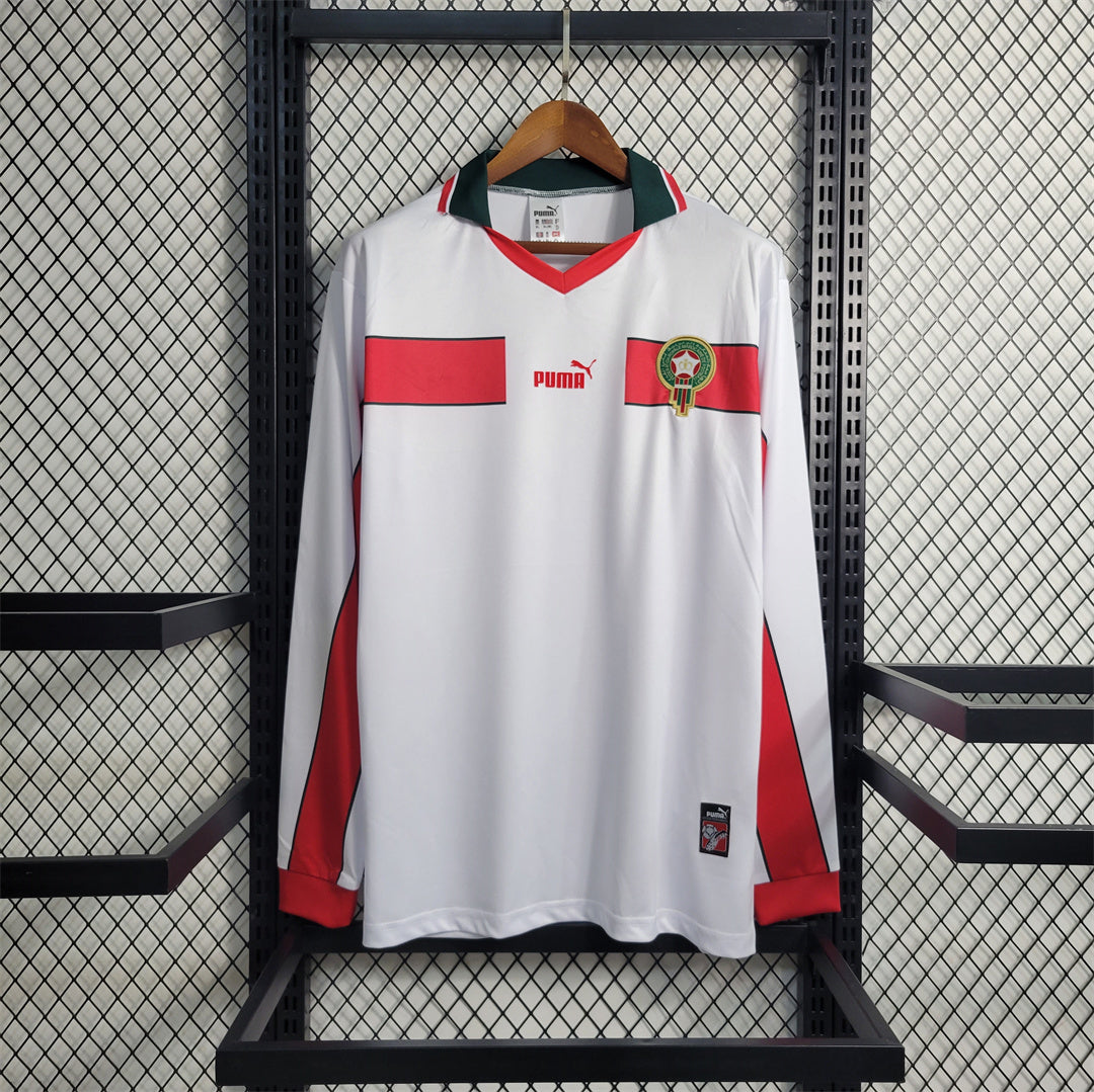 1998 Retro Morocco Away Long Sleeve