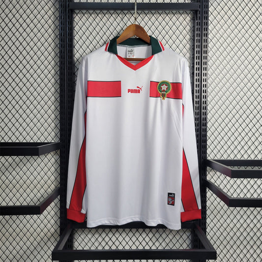 Maillot extérieur Maroc manches longues 1998 Rétro