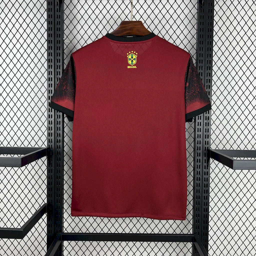 Maillot Brésil « Jésus » Rouge Édition Limitée