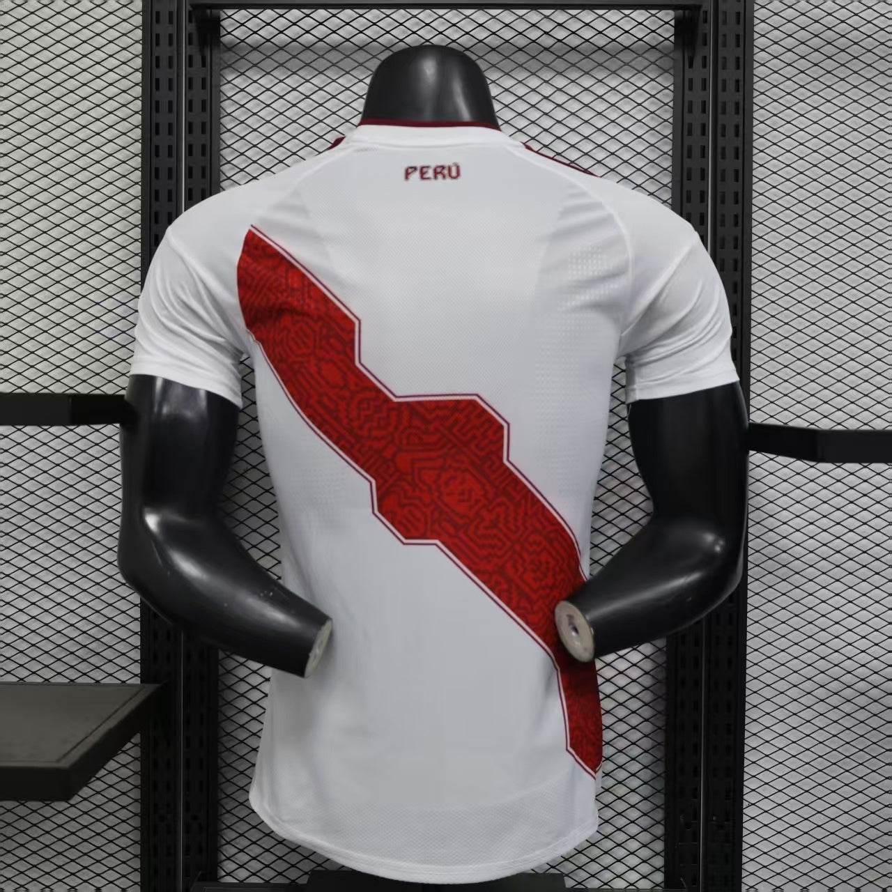 Maglia Versione Giocatore Perù Home Mondiali 2026