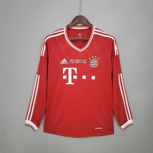 Maglia da casa a maniche lunghe Bayern Monaco Champions League retrò 2013/2014