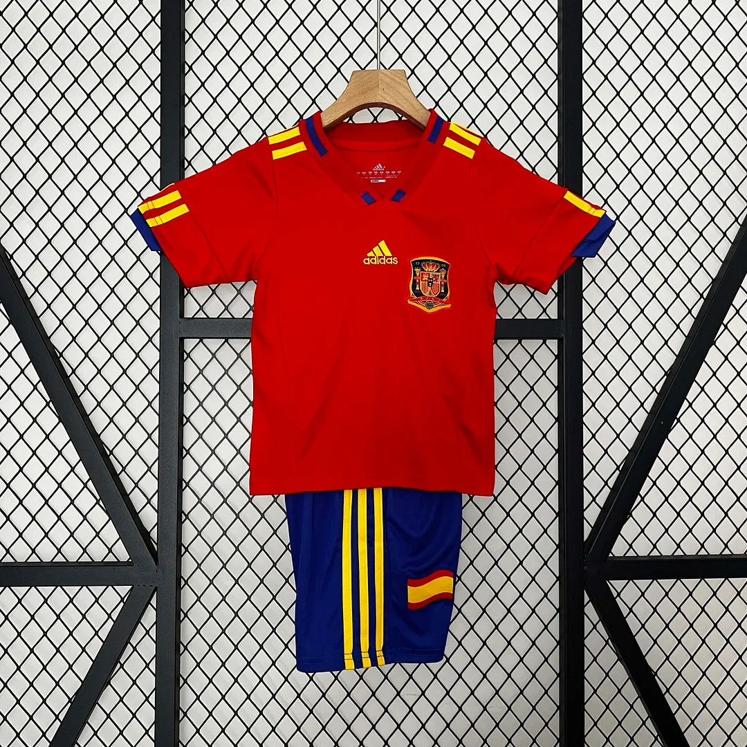 Maillot Domicile Espagne Rétro 2010 Taille Enfant